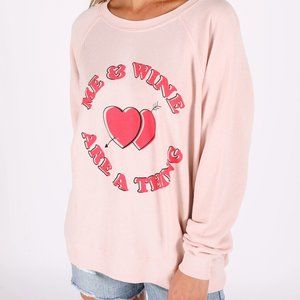 Wildfox Me and Wine Sweatshirt